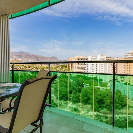 Apartment Vilapark With Pool, Free Parking, Terrace, Beach Бенидорм Экстерьер фото