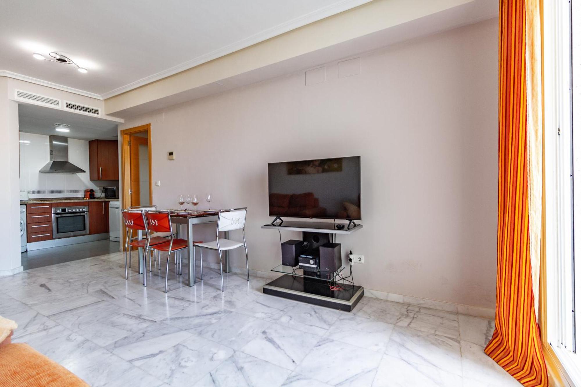 Apartment Vilapark With Pool, Free Parking, Terrace, Beach Бенидорм Экстерьер фото